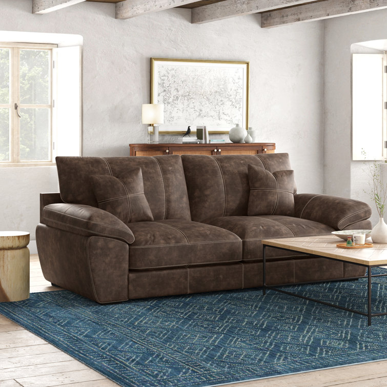 Foundstone™ Charleigh 95'' Pillow Top Arm Sofa with Reversible Cushions